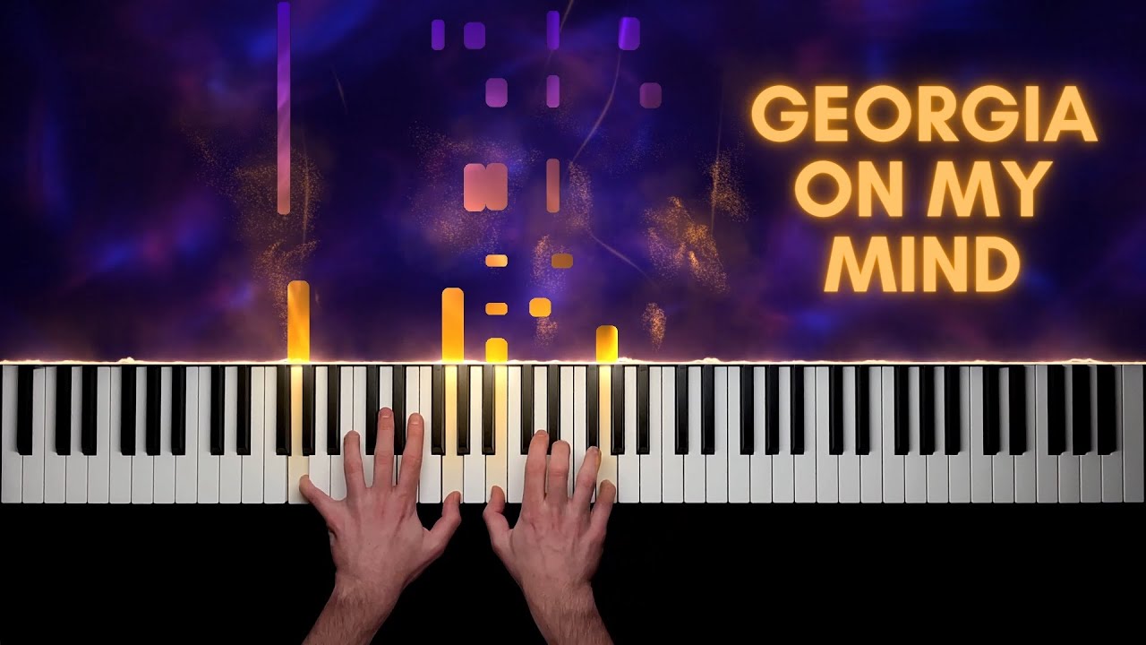 Ray Charles - Georgia On My Mind | Piano Cover + Sheet Music