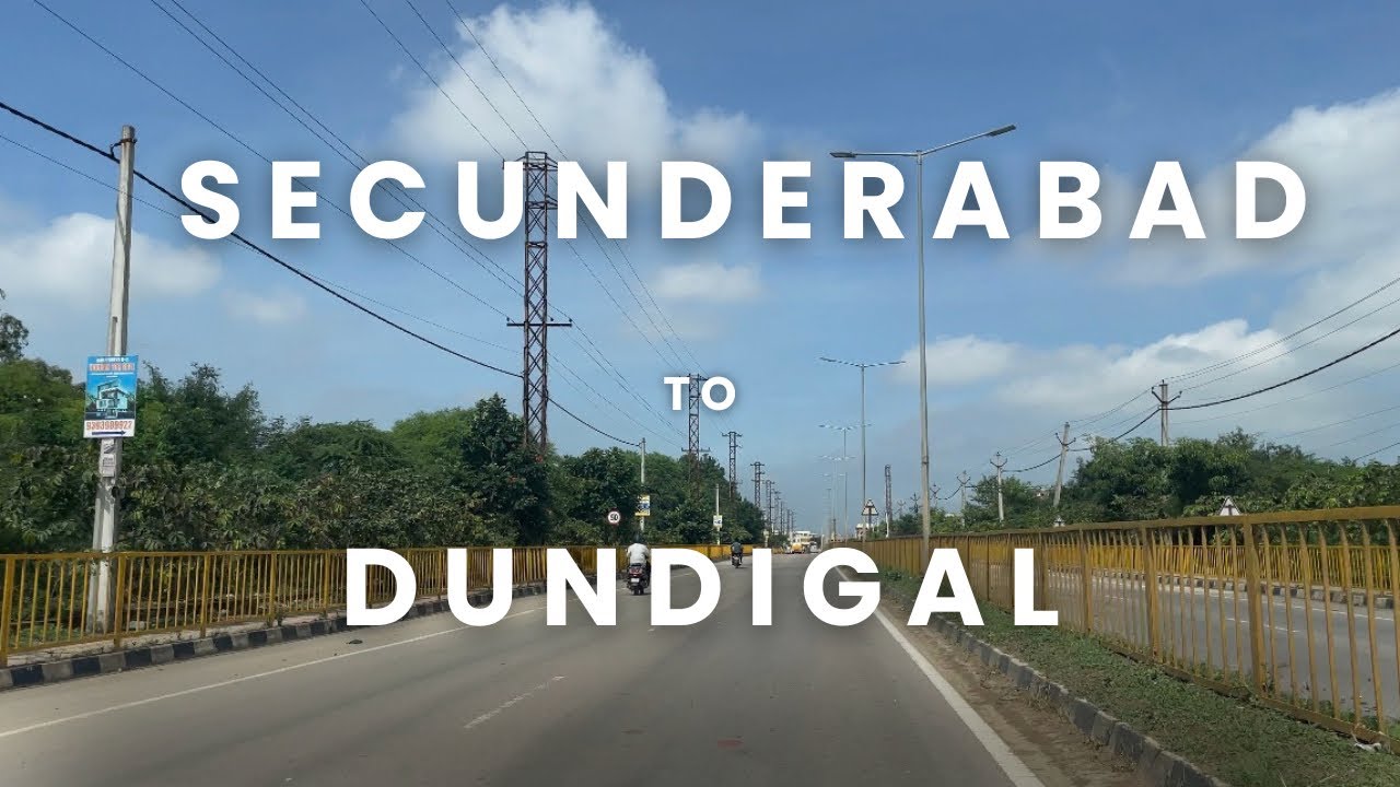 SW Volg #8 | Drive from Secunderabad to Dundigal | Exploring Hyderabad Roads