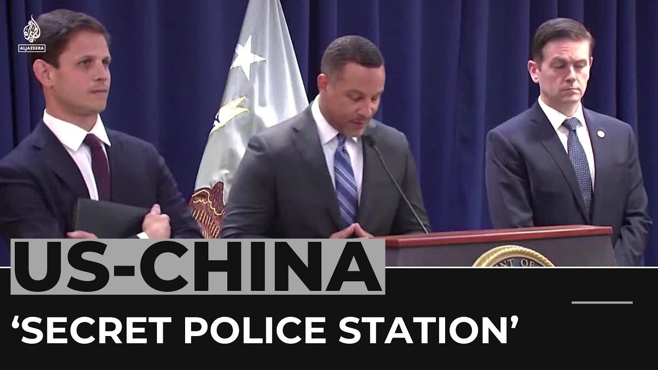 US arrests two for running secret Chinese ‘police station’ in NYC