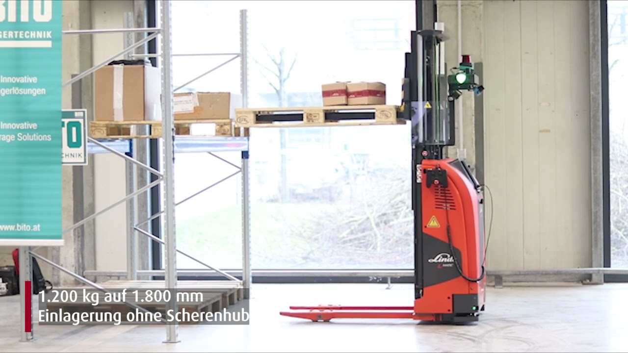 Automatisierter Hochhubwagen | Linde L-Matic Core