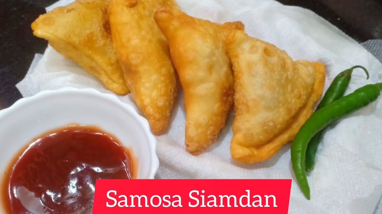 Samosa siam dan // Singara siamdan // Masala Samosa Recipe // Indian Street food   #jolynntochhong