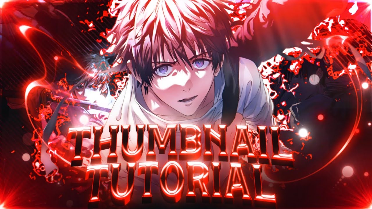 How to Make a Thumbnail Like Me in Picsart & CapCut - AMV/Edit Tutorial 🍒