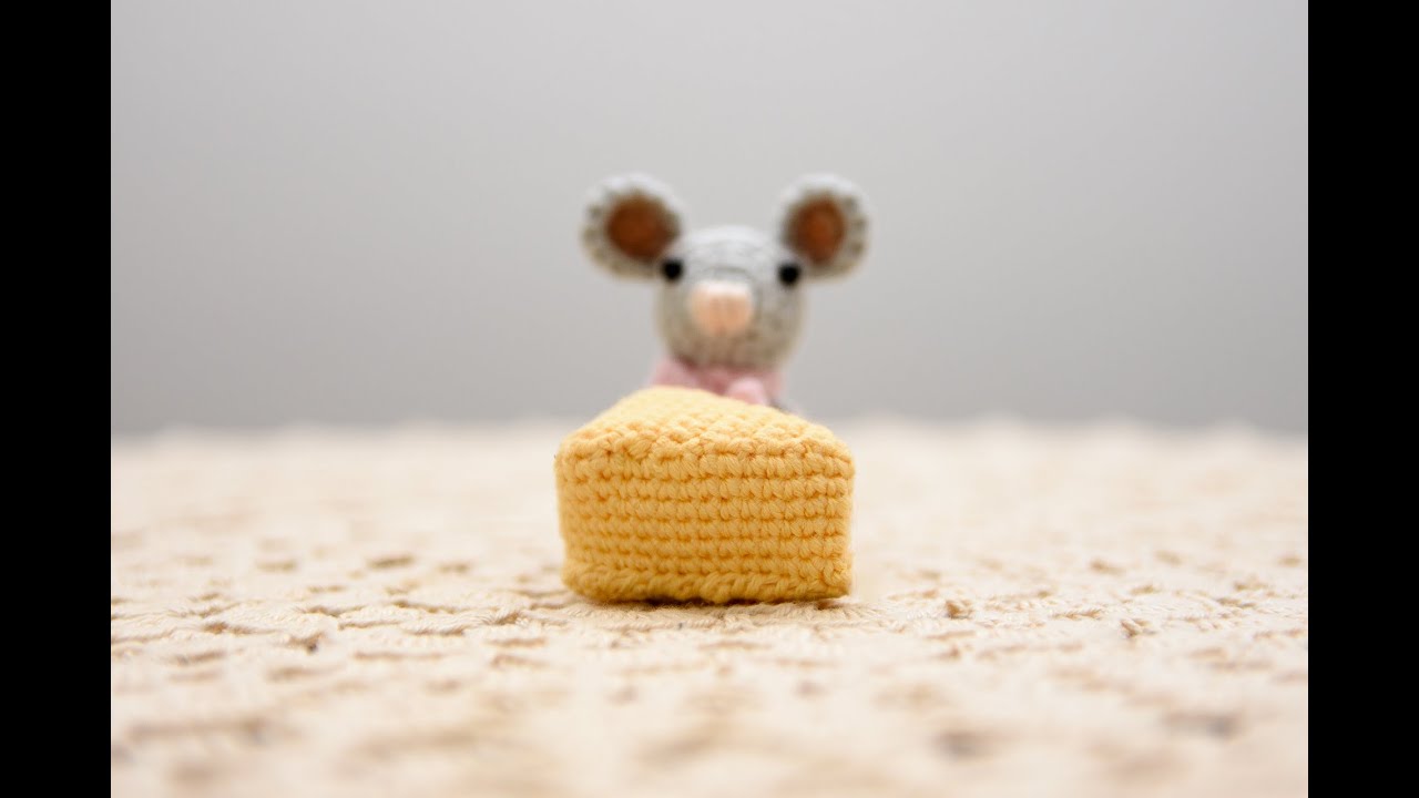 Amigurumi | como hacer un queso en crochet | Bibi Crochet