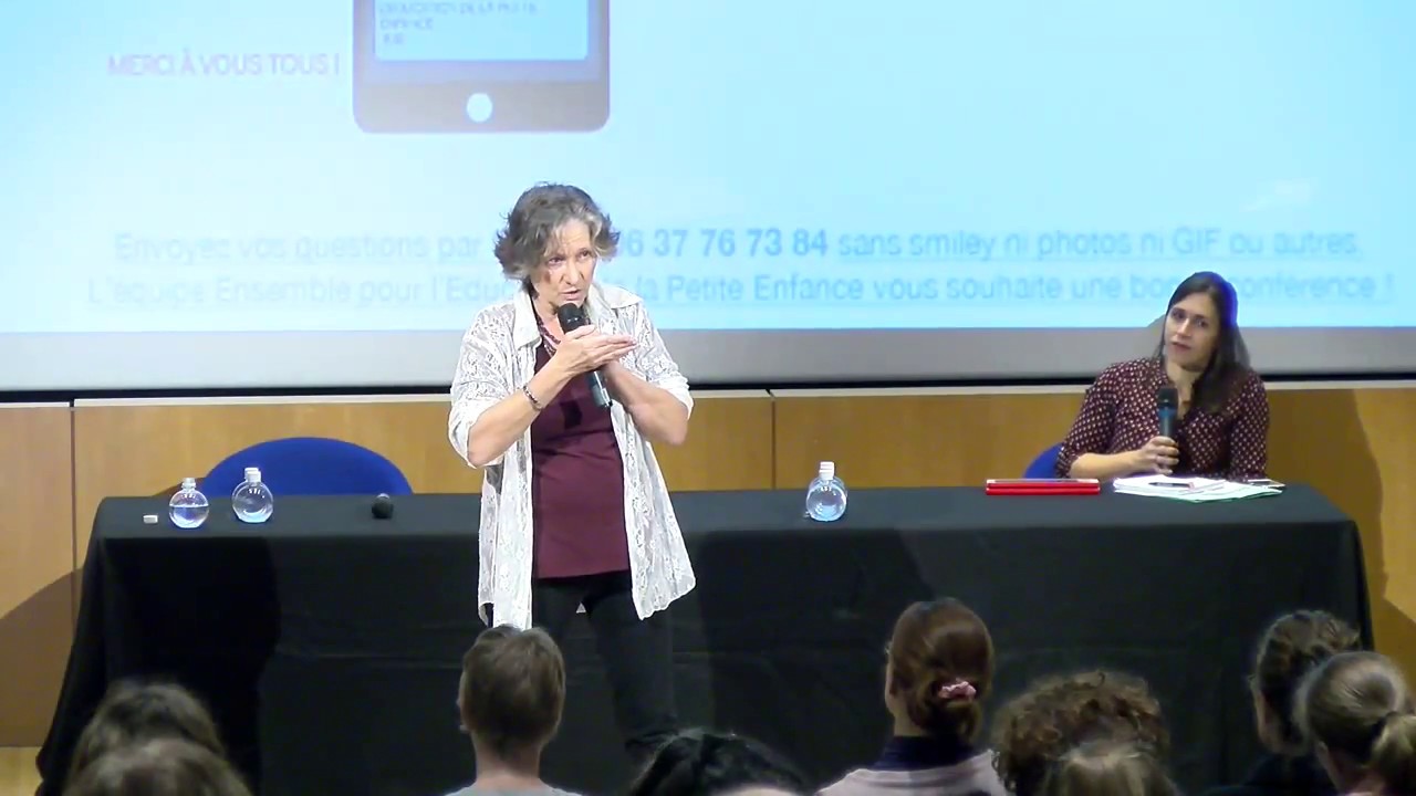 Conférence Isabelle Filliozat, accueillir les émotions du tout petit, #tpep 2017