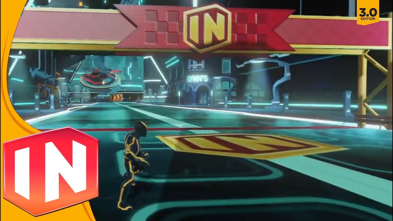 UNRELEASED Tron Speedway Track Found For Disney Infinity 3.0!