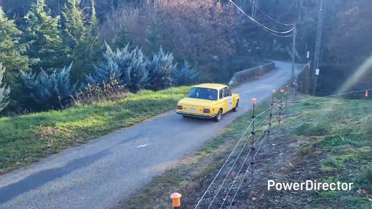 rallye du cigalois 2025 VHC VHRS VMRS ( ES6)
