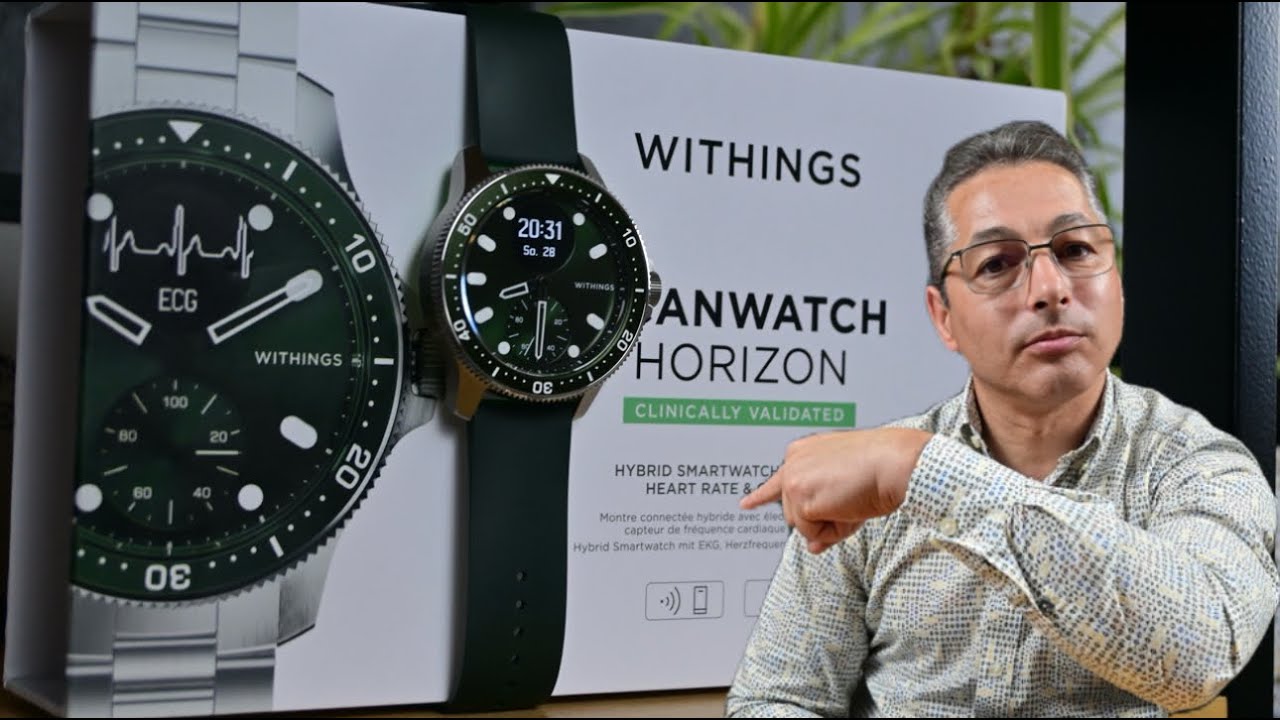 Withings ScanWatch Horizon green  / unboxing / Withings History / English subtitles