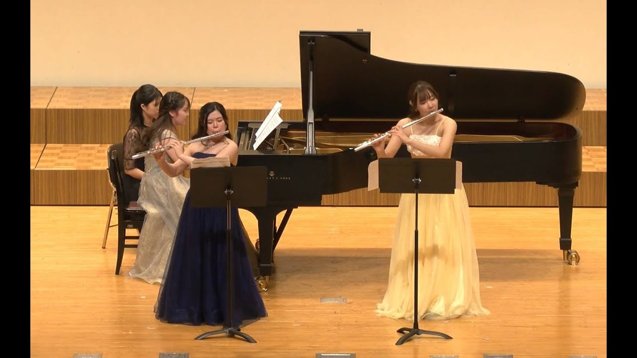 フルート二重奏《軍隊式アレグロ Op.48》/J.アンデルセン