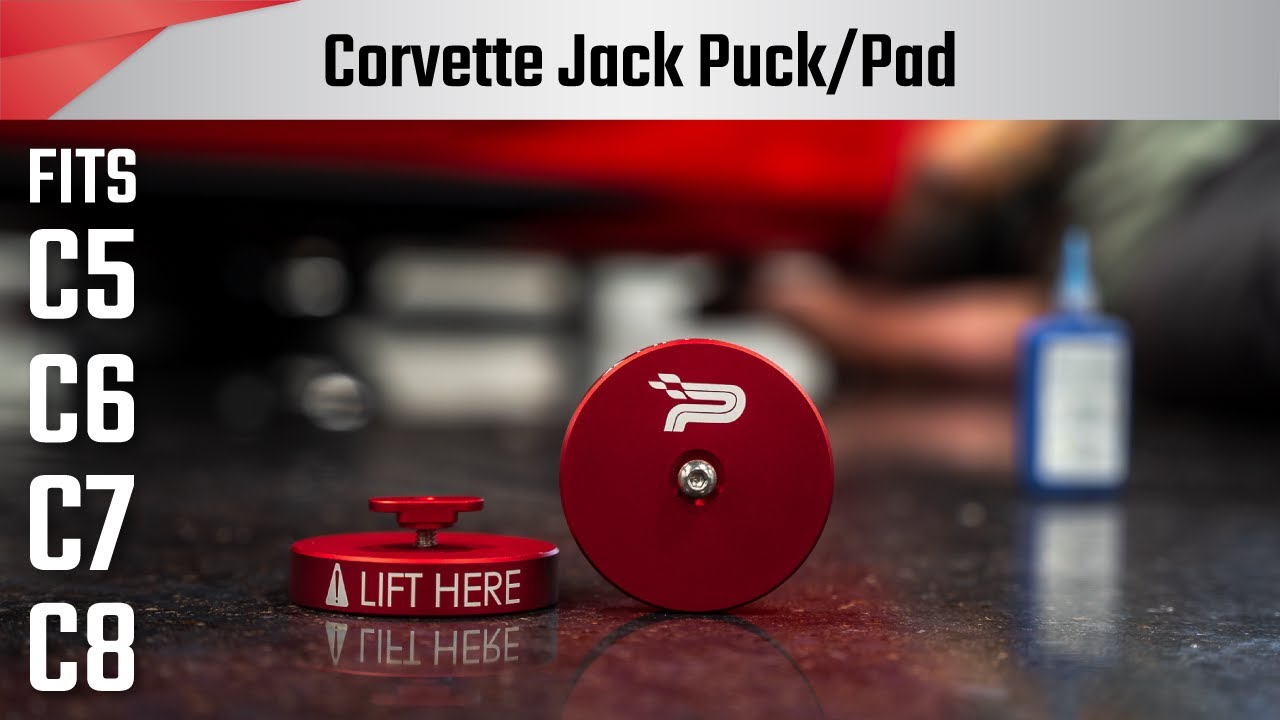 Corvette Jack Puck Pad - Fits C5,C6,C7 & C8 Corvettes - Paragon Puck