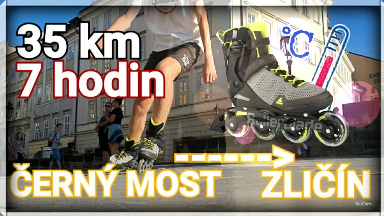 Přejeli jsme Prahu na bruslích. Bylo to šílený...