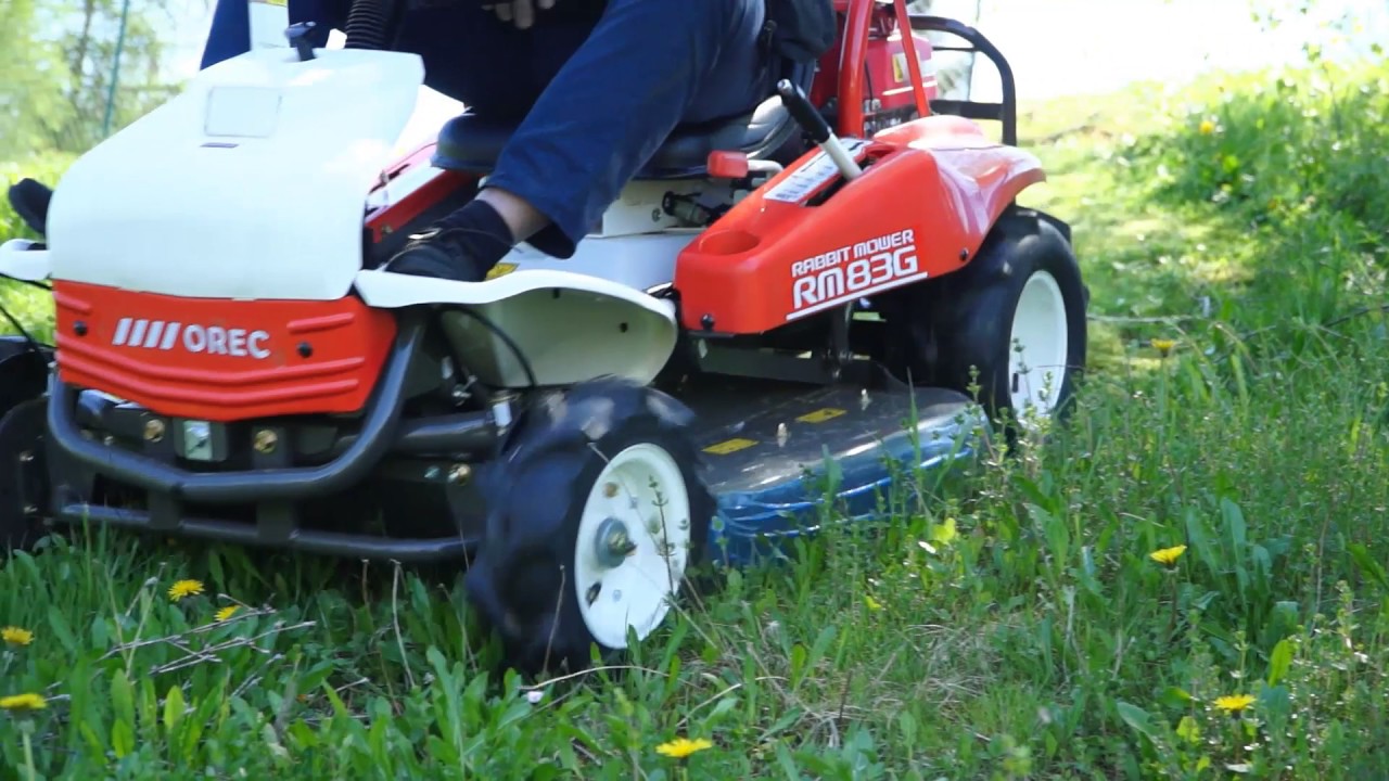 Kosilni traktorji za zahtevne terene OREC RM 982 in 83 G