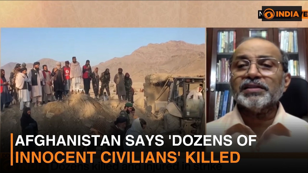 Afghanistan says 'dozens of innocent civilians' killed