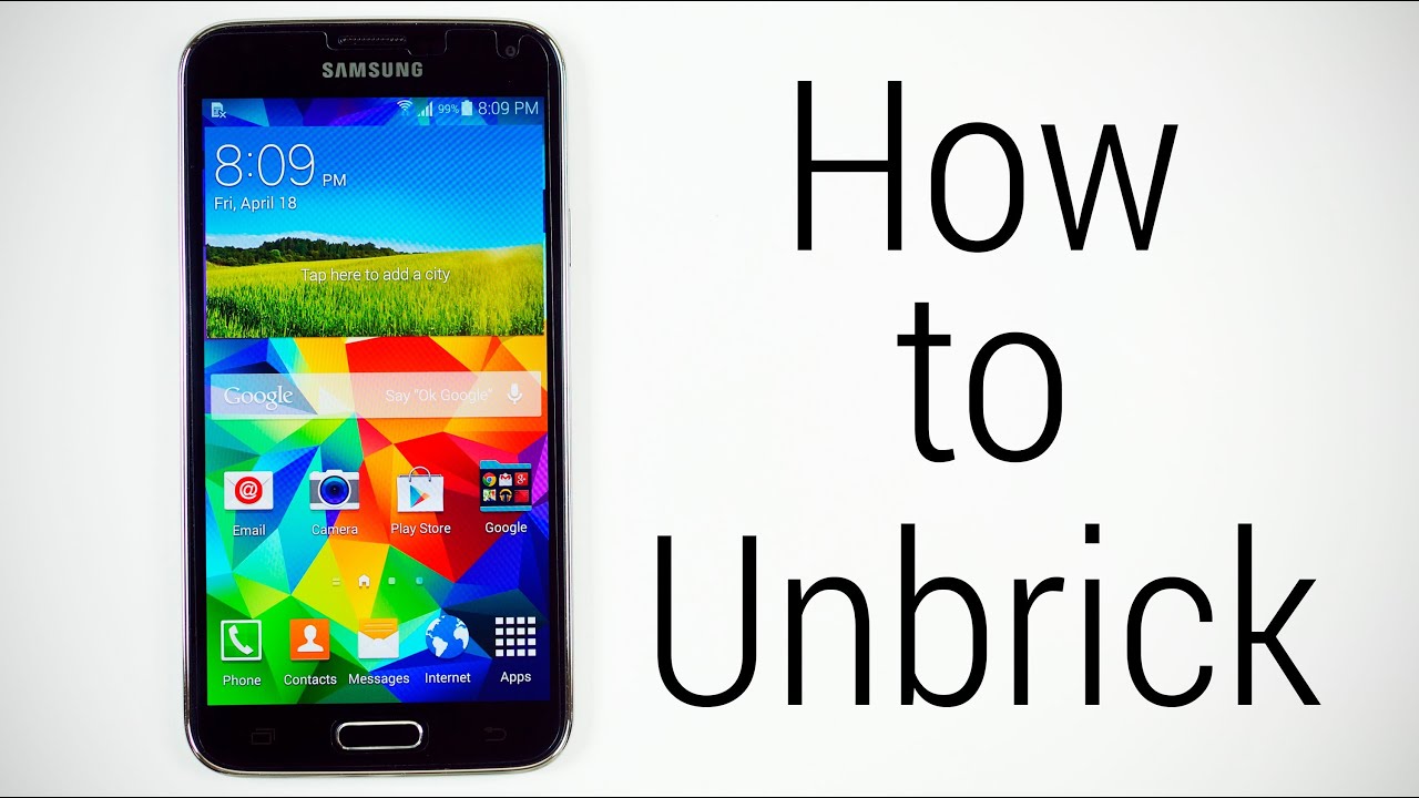 Galaxy S5 (All Variants) - How to Unroot | Unbrick | Flash to Stock Firmware