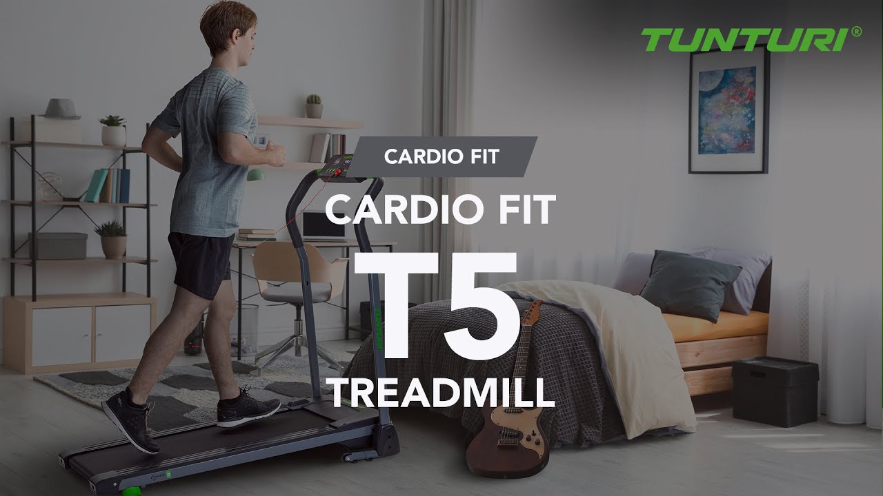 Tunturi Cardio Fit T5 Treadmill | Tunturi New Fitness