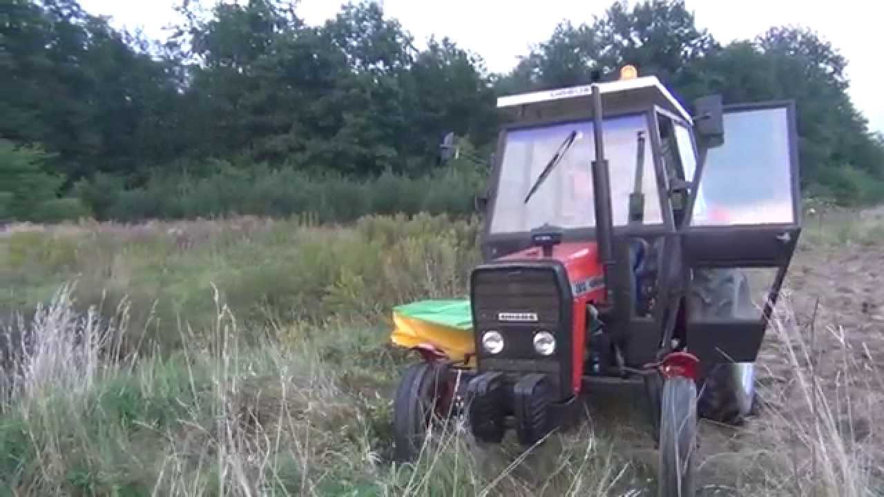 podorywka i koszenie rotacyjną URSUS 2812