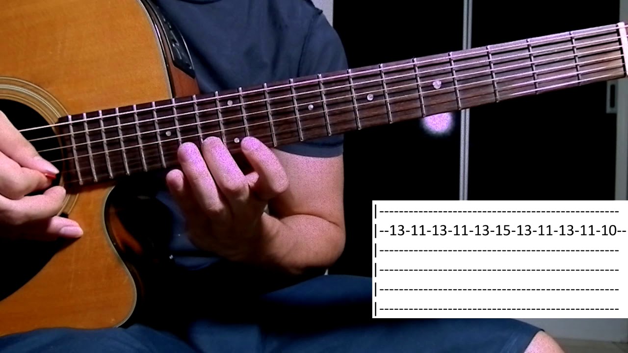 Que Pena - Felipe e Falcão e Bruno e Marrone Aula Solo Violão (como tocar)