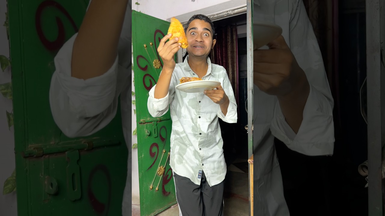 I did not give Bread Pakoda to Mummy 😛 - #cooking #food #vlog #recipe #dailyvlog #comedy #breadpa...