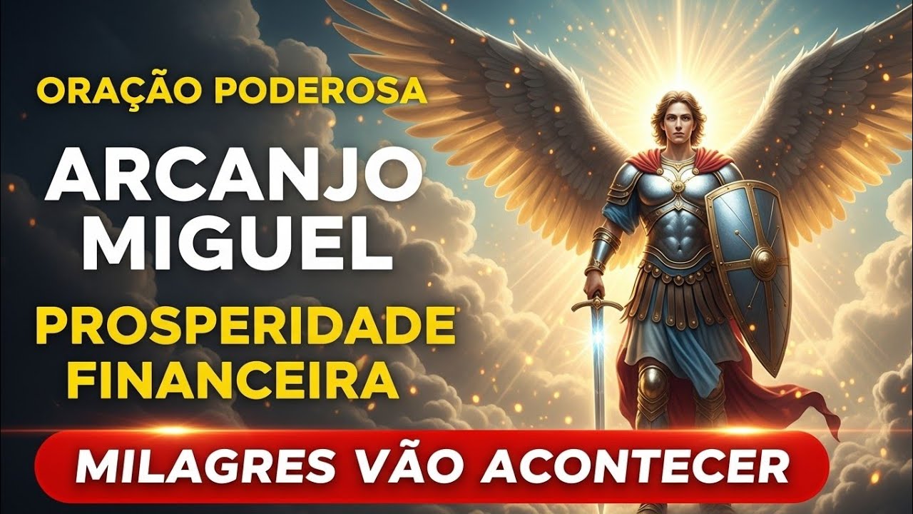 COMECE HOJE E NADA MAIS VAI LHE FALTAR - ARCANJO MIGUEL #arcanjomiguel #terço #oração