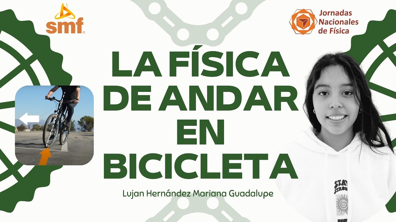 La física de andar en bicicleta