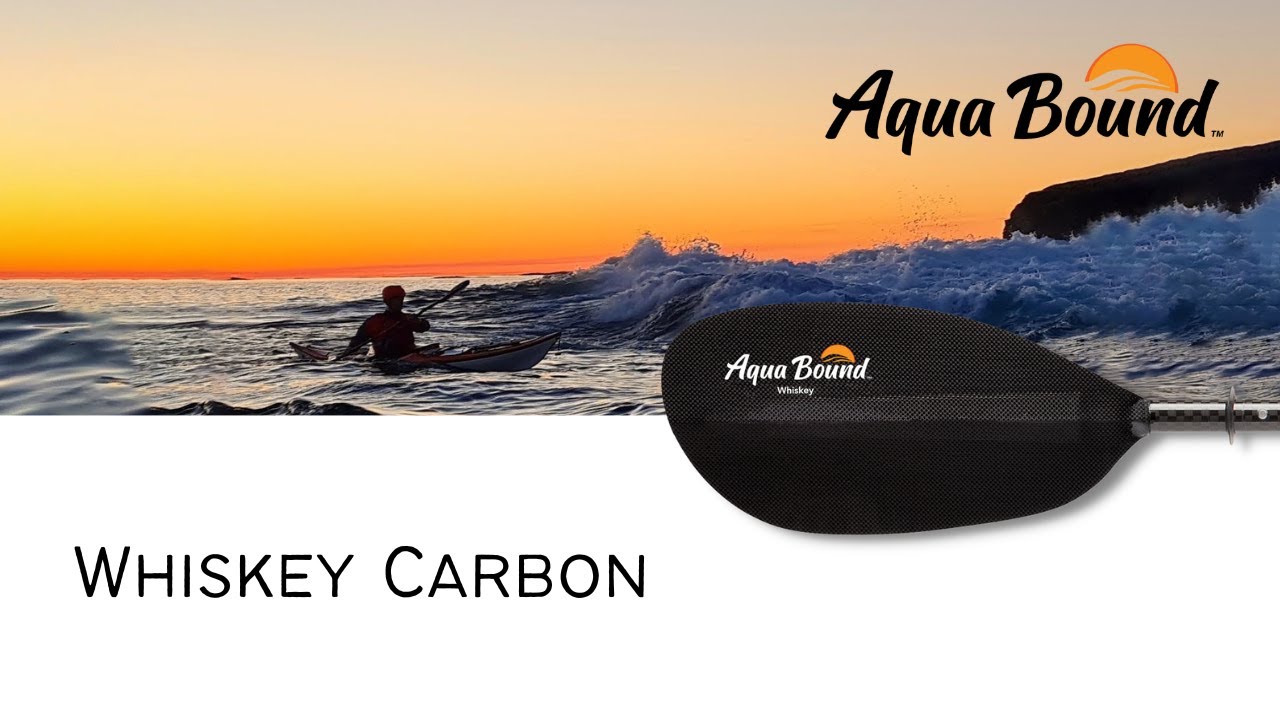 Whiskey Carbon Kayak Paddle by Aqua Bound (Product Video)