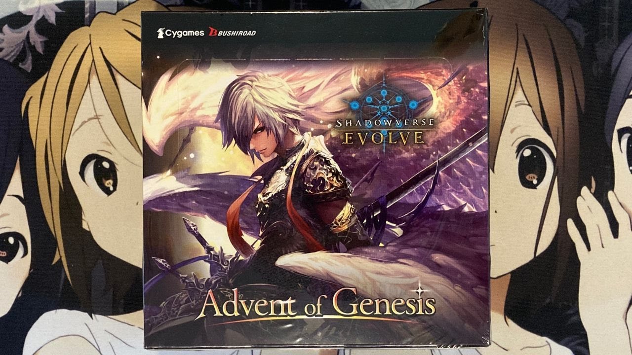 Opening My Shadowverse Evolve Advent of Genesis Booster Box English