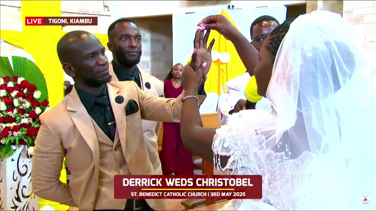 Derrick Weds Christobel - St. Benedict Catholic Church, Tigoni | May 3rd, 2025