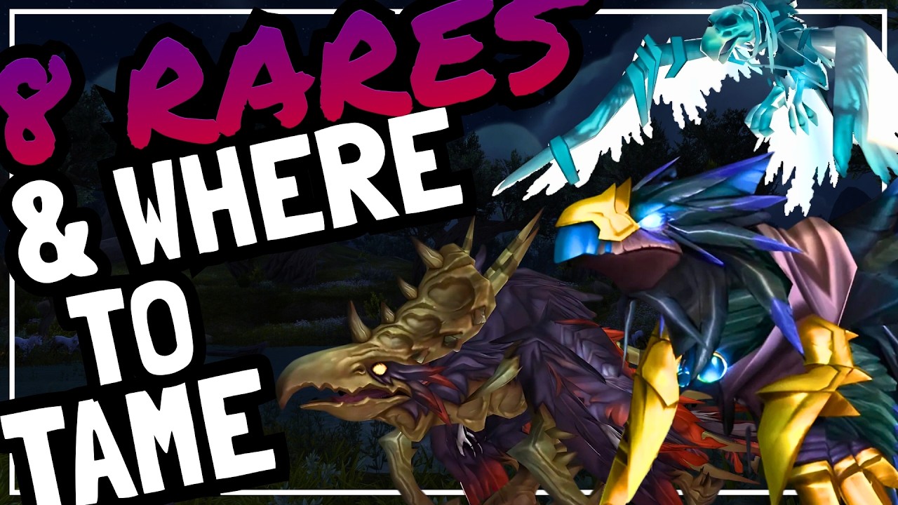 Hunter Pet Guide: BIRDS OF PREY | Rare Pets & Locations | World of Warcraft