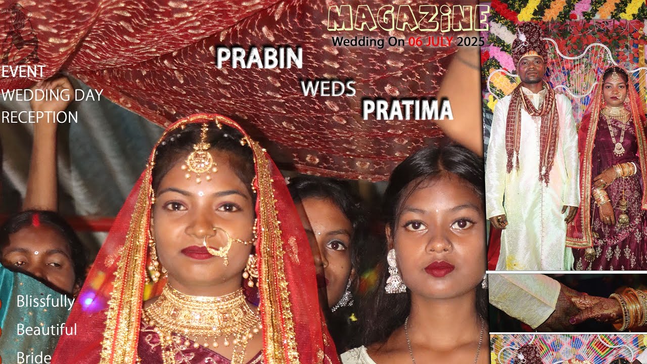 Prabin Weds Pratima | Part 2 – Jaimala, Kanyadaan, Sindoor Daan & Chuman || Bandulahar vivah