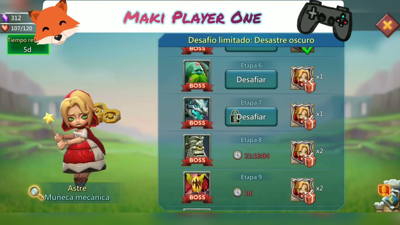 Formación Héroes F2P Etapa 6 Desafio Muñeca Mecánica ⚔️🛡️LORDS MOBILE 2022 #LordsMobileEs #igg
