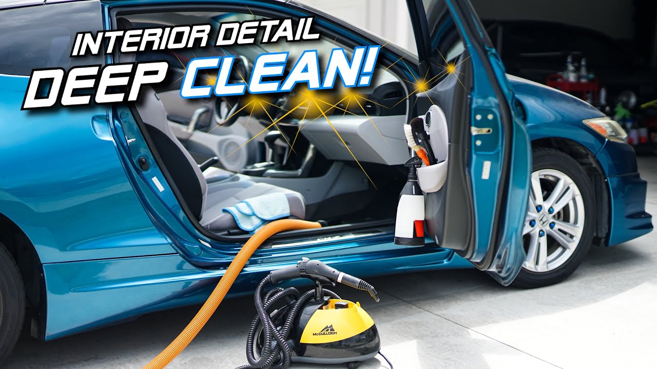 Honda CRZ Interior Detailing DEEP CLEAN! | Time to Sell?