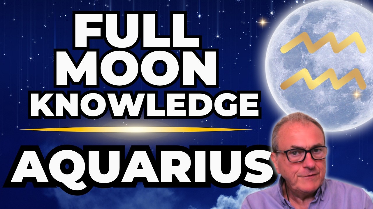 Aquarius Forecast | Full Moon Sparks Expansion & Learning