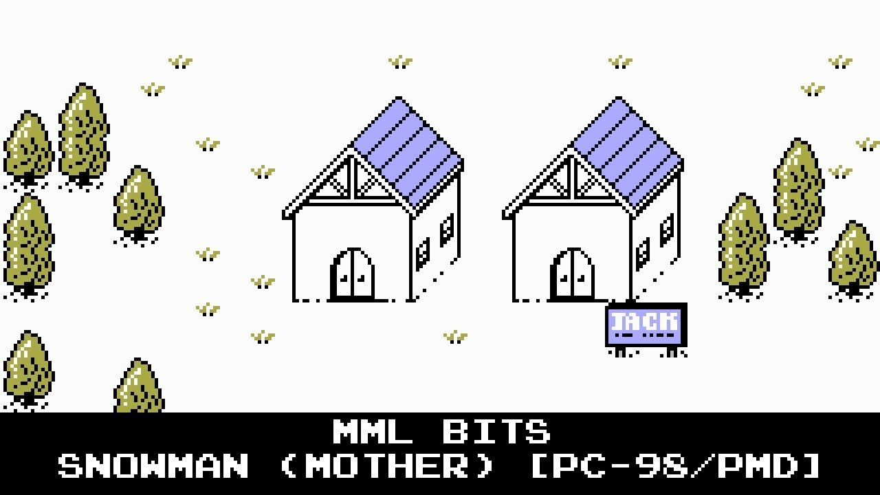 MML Bits - Snowman (MOTHER/Earthbound series) [PC-98/PMD]