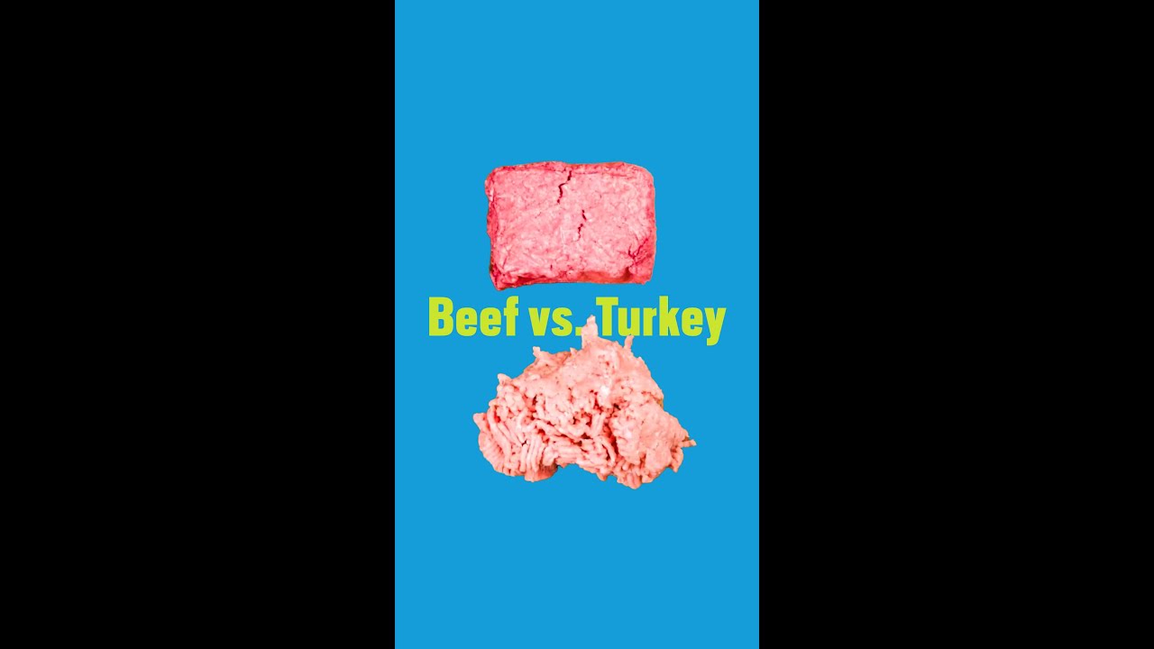 Ground Beef vs. Ground Turkey