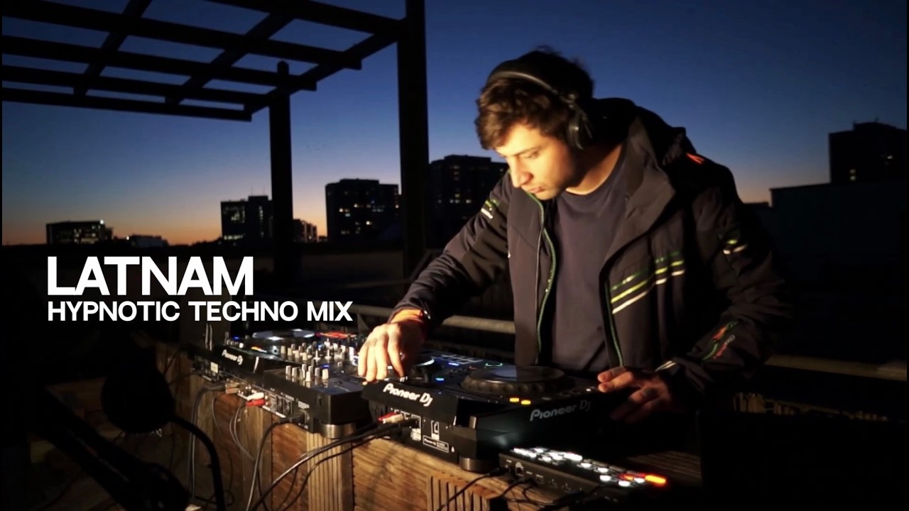 LATNAM - HYPNOTIC TECHNO DJ SET - ROOFTOP SUNSET BERLIN - SPHYNXCAST IV POP UP