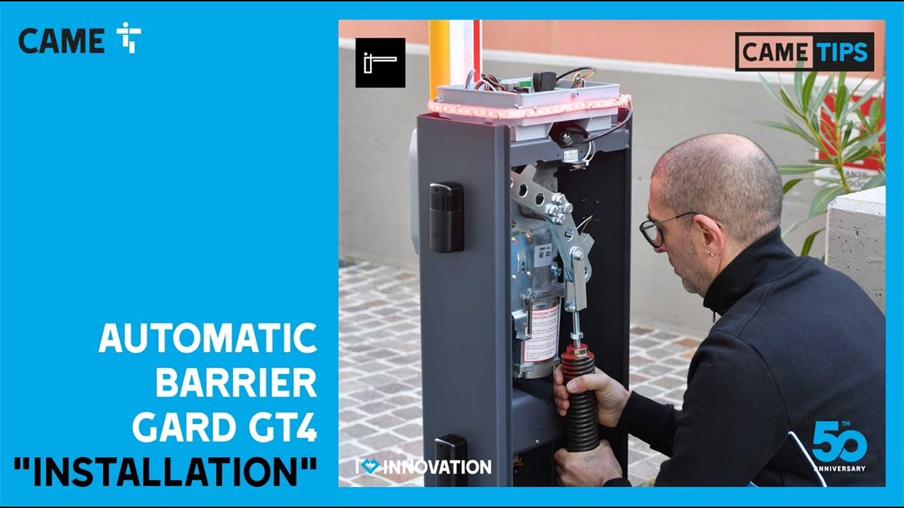 🔷 🔶 Automatic Barrier Gard GT4-GT8 / Installation 🔶 🔷
