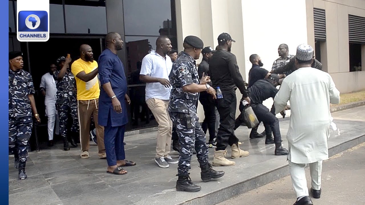 Edo Election Tribunal: APC Supporters Chase Private Security Agents From Court Premises