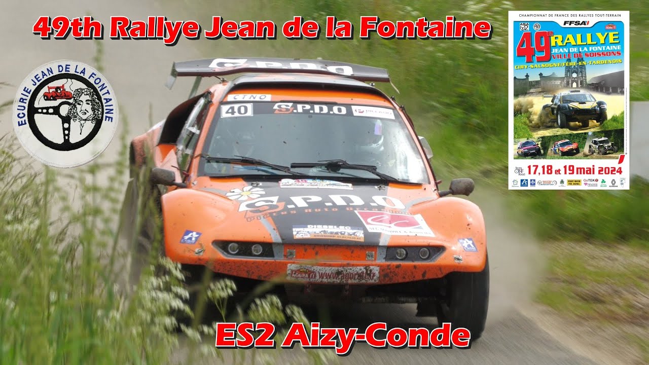 49th Rallye Jean de la Fontaine 2024 - ES2 Aizy-Conde