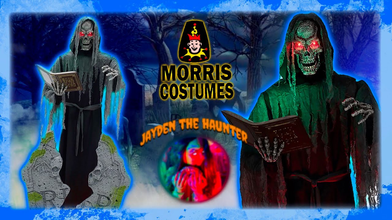 👻 UNBOXING & SET UP Morris Costumes 2023 7ft Soul Stealer Life Size Animatronic Halloween Prop 🎃