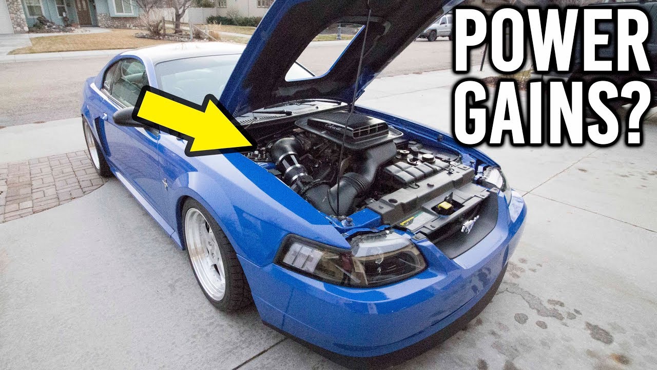 So I installed a JLT RAM Intake on my Mach 1...