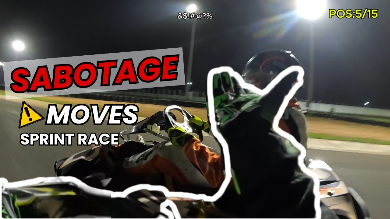Aggressive Driver Tries to Push Me Off the Track!  | Crazy POV Rental Kart Race