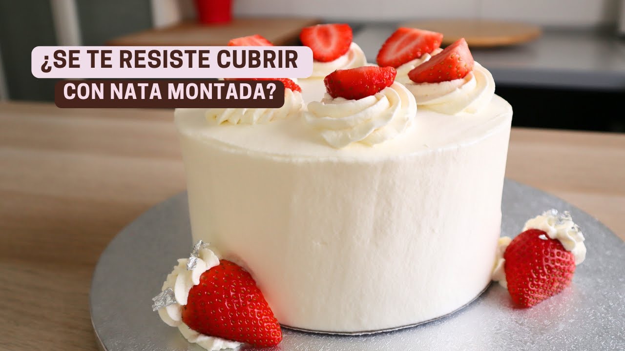 El Punto Perfecto de la NATA MONTADA para CUBRIR / La Dulce Eva #reposteria #pasteleria #cake