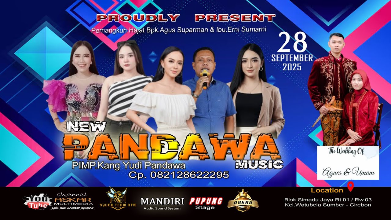 🔴 LIVE PANDAWA MUSIC BLOK.SIMADU JAYA WATUBELAH SUMBER  CIREBON 28 SEPTEMEBER 2025