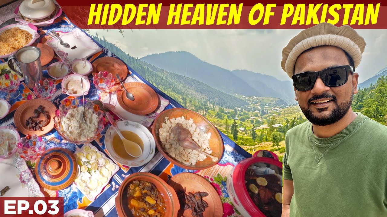 Local Village Food in The Hidden Heaven of Pakistan | Sharakot Village, Palas Valley, Kohistan