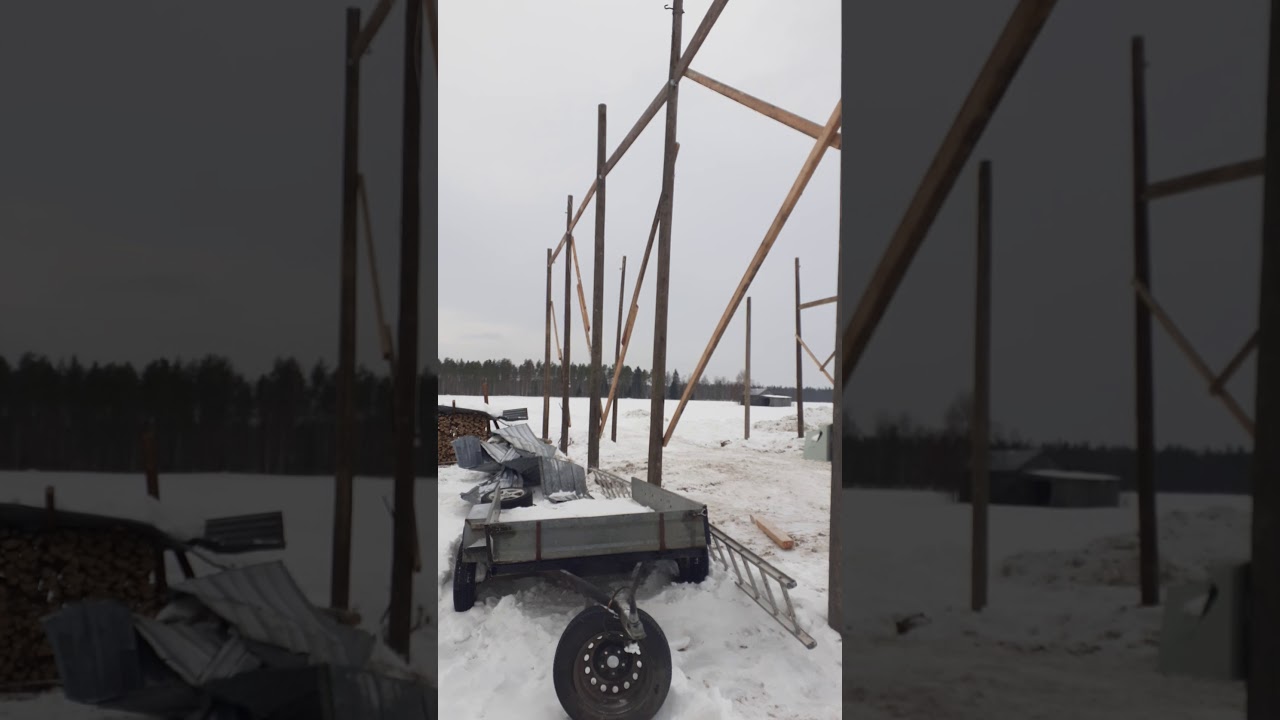 Köyhänmiehen konehallin rakentaminen osa 1