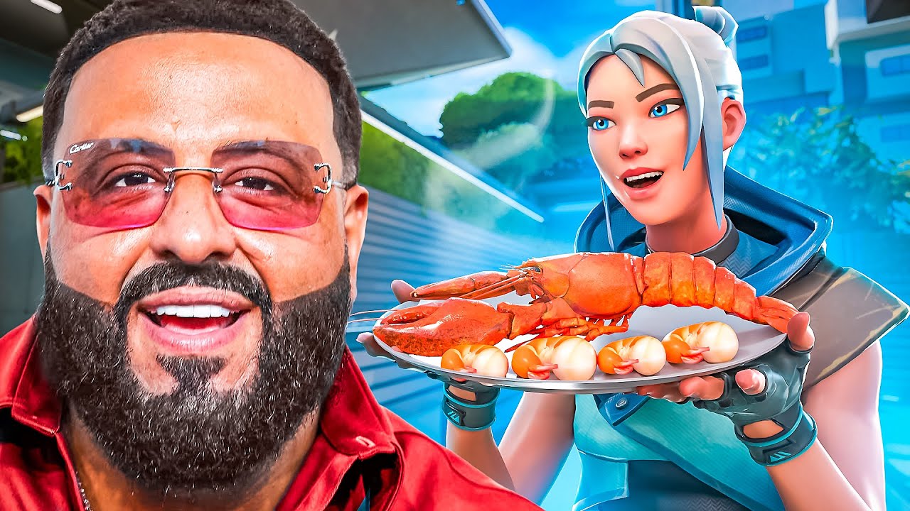 PLAYING VALORANT WITH DJ KHALED!