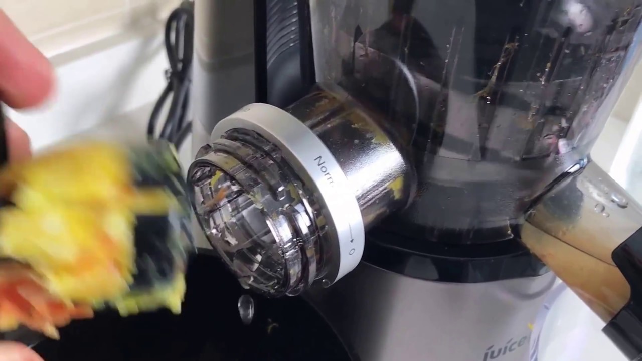 Sistema di Risciacquo Rapido dell'Estrattore di Succo Juicepresso con Fiber Control