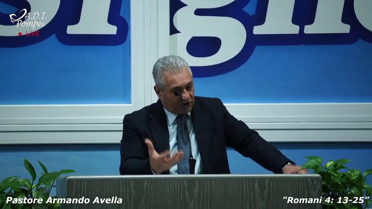 Predicazione Pastore Armando Avella 