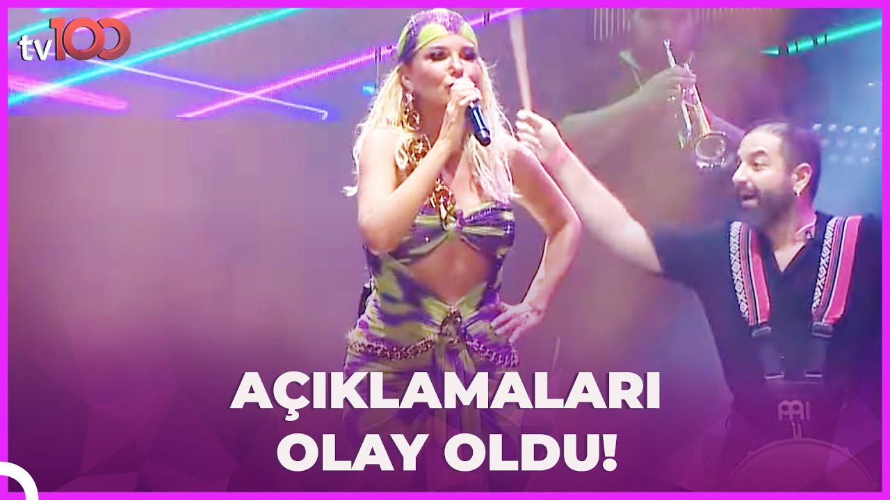 Gülben Ergen'e büyük şok! Detone oldu, sahneden indi