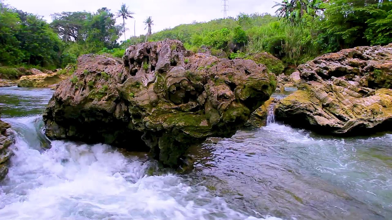Continuous Flowing River Sounds | Deep Sleep Natural Soundscape for Rest