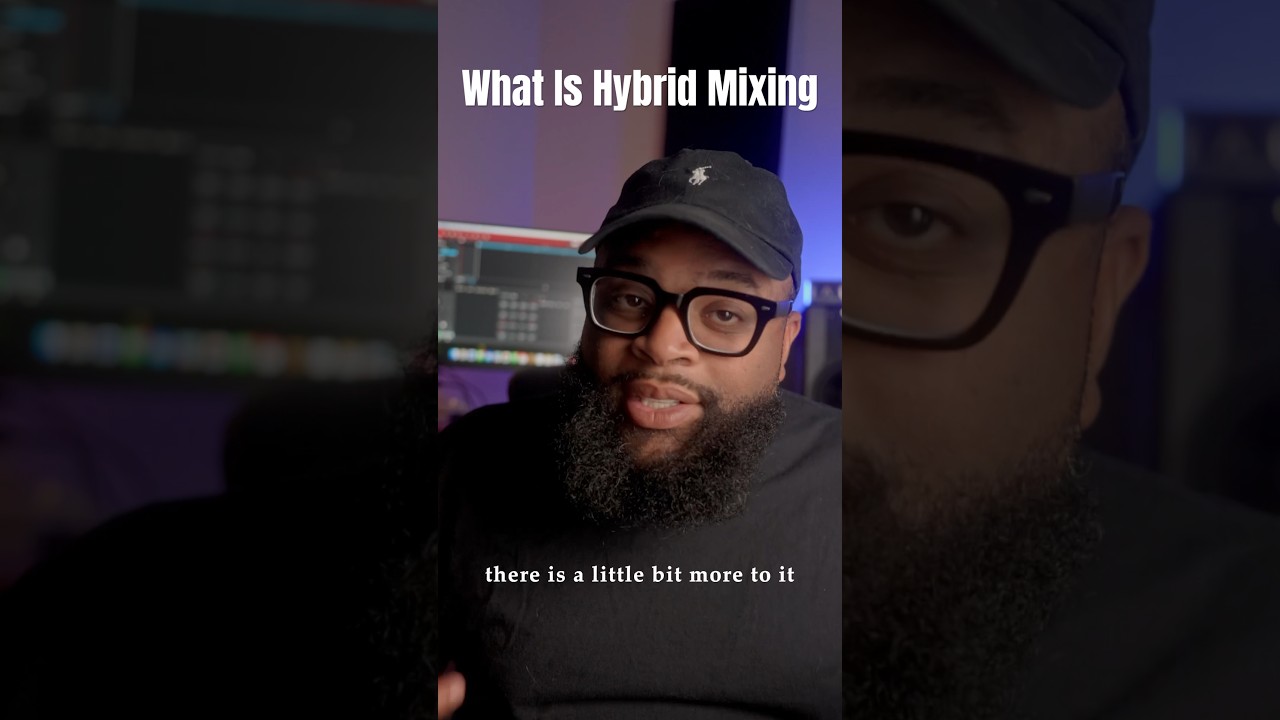 What is hybrid mixing #mixing #vocals #shorts #hybridmixing #hybrid #music